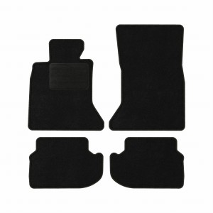 Dywaniki Basic Czarne do BMW 5 F10 2013-2017