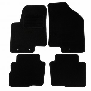 Dywaniki Basic Czarne do Kia Soul I [AM] 2008-2013