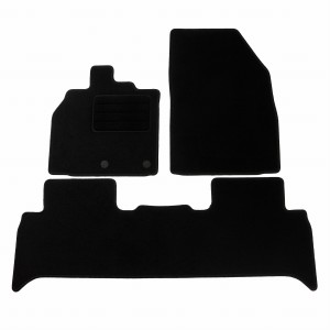 Dywaniki Basic Czarne do Renault Scenic III 2009-2016