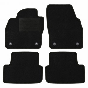 Dywaniki Basic Czarne do VW Polo VI [AW] 2017-