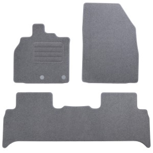 Dywaniki Basic Szare do Renault Scenic III 2009-2016