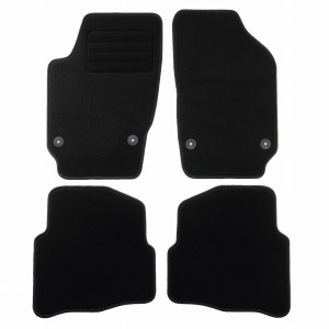 Dywaniki Basic Czarne do VW Polo IV [9N] 2001-2009
