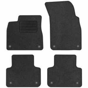 Dywaniki Basic Antracyt do Audi Q7 4M 2015-