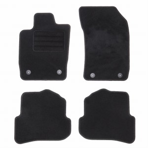 Dywaniki Basic Czarne do Audi A1 8X 2010-2018