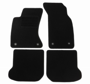 Dywaniki Basic Czarne do Audi A4 B5 [8D] 1994-2001