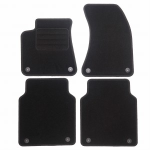 Dywaniki Basic Czarne do Audi A8 D4 2010-2017