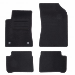 Dywaniki Basic Czarne do Citroen C3 III 2017-
