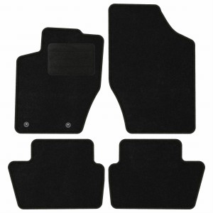Dywaniki Basic Czarne do Citroen C4 I [typ L] 2004-2010