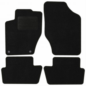 Dywaniki Basic Czarne do Citroen C4 II [typ N] 2010-2018