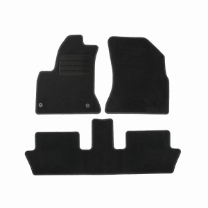 Dywaniki Basic Czarne do Citroen C4 Picasso I 2006-2013