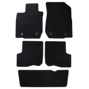 Dywaniki Basic Czarne do Dacia Logan I MCV 7m 2006-2009