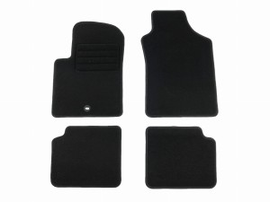 Dywaniki Basic Czarne do Fiat 500 2007-