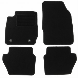 Dywaniki Basic Czarne do Ford Fiesta VI 2011-2017