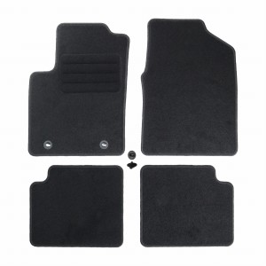 Dywaniki Basic Czarne do Ford Ka II 2008-2016