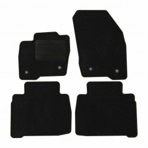 Dywaniki Basic Czarne do Ford S-Max II 5m 2015-