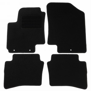 Dywaniki Basic Czarne do Hyundai i20 I [PB] 2008-2014