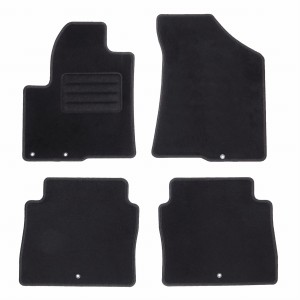 Dywaniki Basic Czarne do Hyundai Santa Fe II 2006-2009