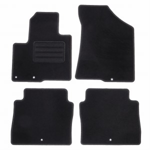 Dywaniki Basic Czarne do Hyundai Santa Fe II 2010-2012