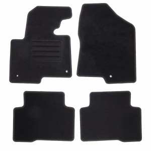 Dywaniki Basic Czarne do Hyundai Santa Fe III 2012-2018