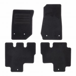 Dywaniki Basic Czarne do Jeep Wrangler III [JK] 2007-2018
