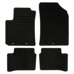 Dywaniki Basic Czarne do Kia Picanto II [JE] 2011-2017