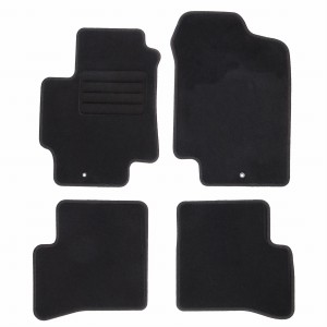 Dywaniki Basic Czarne do Kia Rio II [DE] 2005-2011