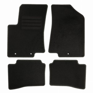 Dywaniki Basic Czarne do Kia Rio III [UB] 2011-2017