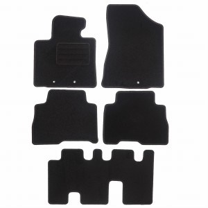 Dywaniki Basic Czarne do Kia Sorento II 2013-2015