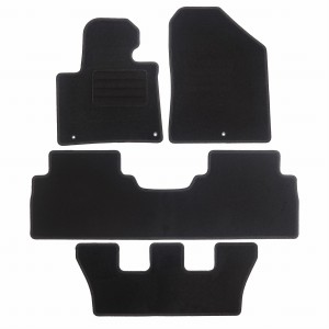 Dywaniki Basic Czarne do Kia Sorento III 2015-