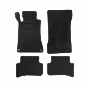 Dywaniki Basic Czarne do Mercedes-Benz C-Klasa W203 2000-2007