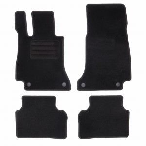 Dywaniki Basic Czarne do Mercedes-Benz E-Klasa W213 2016-