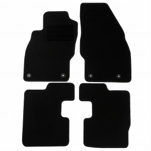 Dywaniki Basic Czarne do Opel Corsa D 2006-2014