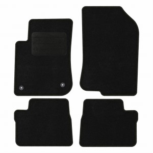 Dywaniki Basic Czarne do Peugeot 208 2012-