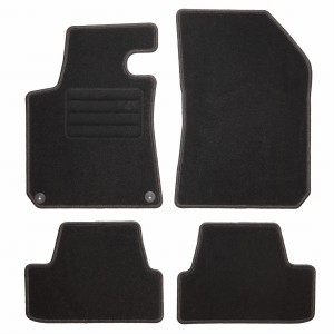 Dywaniki Basic Czarne do Peugeot 308 II HTB 2013-