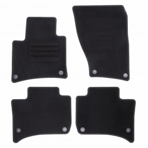 Dywaniki Basic Czarne do Porsche Cayenne II 2010-2017