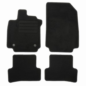 Dywaniki Basic Czarne do Renault Clio IV 2012-