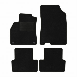 Dywaniki Basic Czarne do Renault Fluence 2009-2016