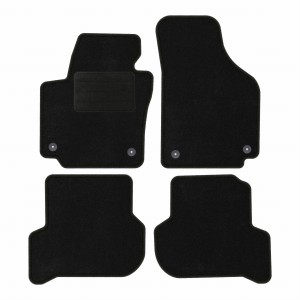 Dywaniki Basic Czarne do Seat Altea XL 2006-2015