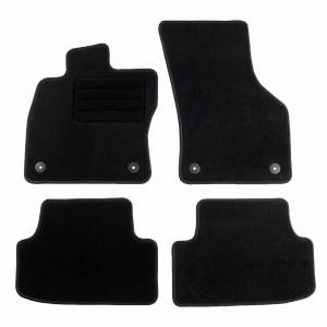 Dywaniki Basic Czarne do Seat Leon III 2012-
