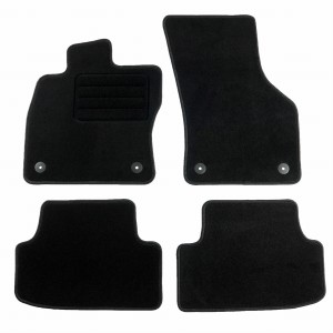 Dywaniki Basic Czarne do Skoda Octavia III 2012-