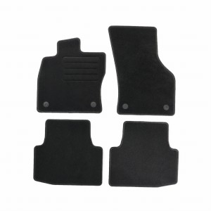 Dywaniki Basic Czarne do Skoda Superb III 2015-