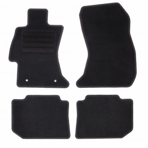 Dywaniki Basic Czarne do Subaru Impreza IV WRX STi 2014-2018
