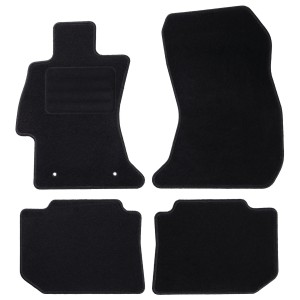 Dywaniki Basic Czarne do Subaru XV 2011-