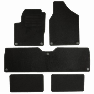 Dywaniki Basic Czarne do VW Sharan I 7m 1995-2010