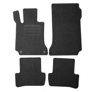 Dywaniki Basic Antracyt do Mercedes-Benz C-Klasa W204 2007-2014