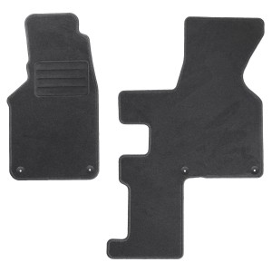 Dywaniki Basic Antracyt do VW Transporter T4 AUTOMAT [Multivan Caravelle] 1990-2003
