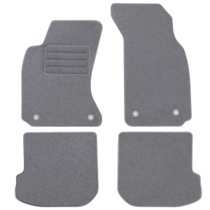 Dywaniki Basic Szare do Audi A4 B5 [8D] 1994-2001
