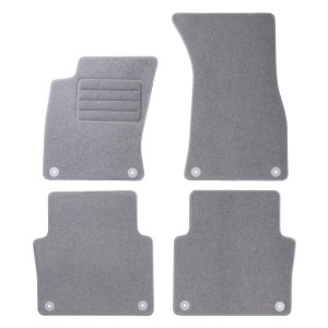 Dywaniki Basic Szare do Audi A8 D3 [4E] 2002-2009