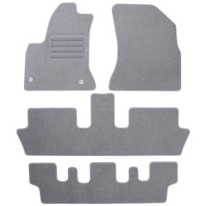 Dywaniki Basic Szare do Citroen C4 Grand Picasso 2006-2013