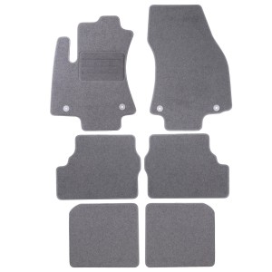 Dywaniki Basic Szare do Opel Zafira A 7m 1999-2005